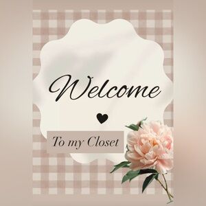Thank you for visiting my closet!!!